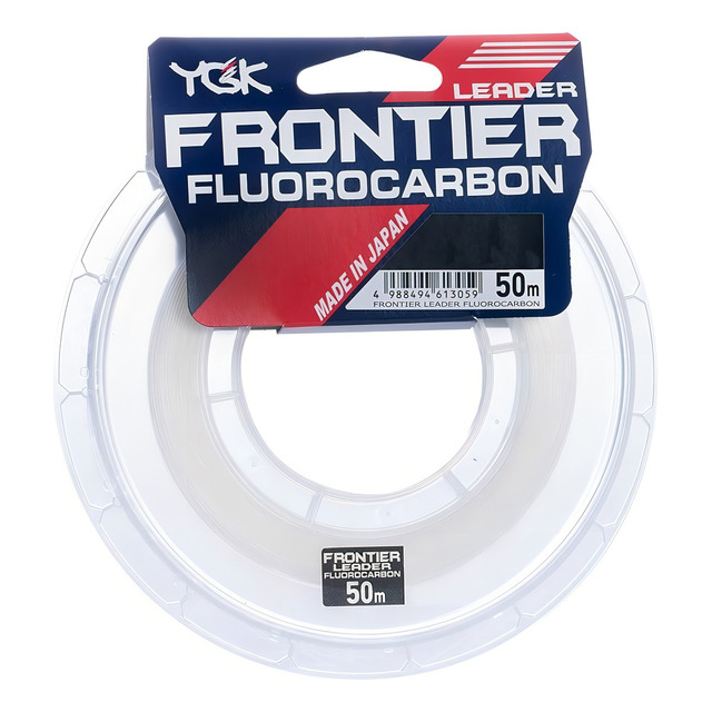 Linha Pesca Fluorcarbono Ygk Frontier 35 Libras 0,56mm 50m Linha Pesca Fluorcarbono Ygk Frontier 35 Libras 0,56mm 50m