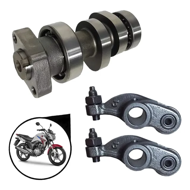 Kit Arvore Comando Par Balancinho Cg 150 Titan 2004 Ate 2015