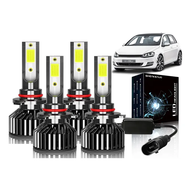 Kit De Faros Delanteros Led Canbus 9005 9006 30000lm 6000k