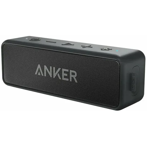 Caixa De Som Bluetooth Anker Soundcore 2 12w Bassup Portátil Cor Preto