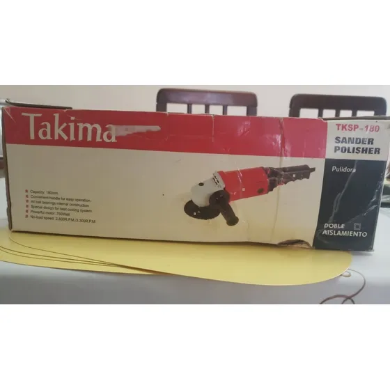 Pulidora Angular 180mm Takima 750w 3000rpm Nueva