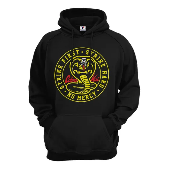 Sudadera Cobra Kai, Con Capucha Y Cangurera Unisex 