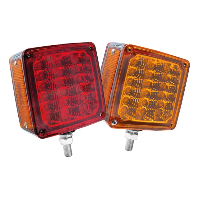 2 Plafones Direccionales Cuadrados Led Estrobo 3 Funciones