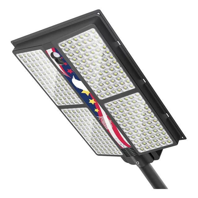 Okpro Luz Solar Calle 1000 W Sensor Movimiento Al Aire Libre
