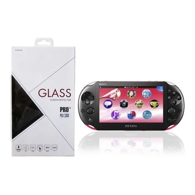 Película De Vidro Pro+ Compatível Com Sony Ps Vita Fat 1000