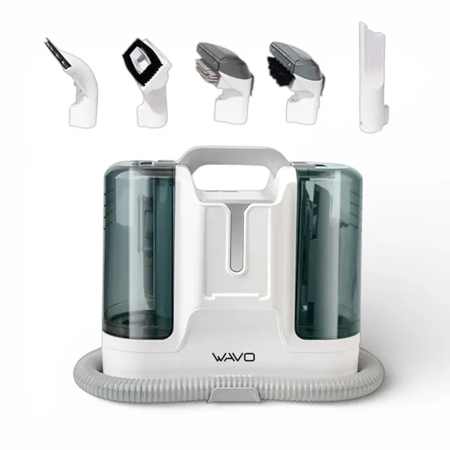 Limpiadora De Vapor Aspiradora De Vapor Electrica Tapizados Alfombra Auto Multifuncion X18 Blanco