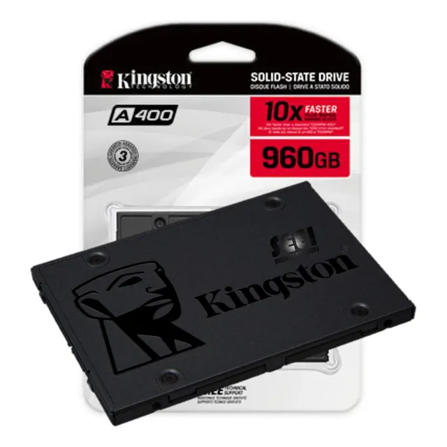 Disco Duro Solido Kingston Ssd A400 480gb 10x Más Veloz