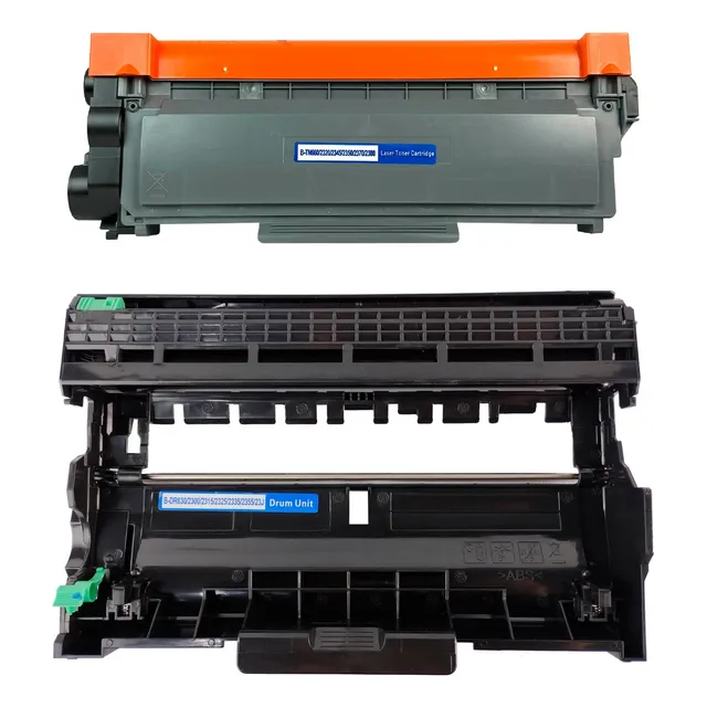 Kit Pack / 1 Toner Tn660 + 1 Tambor Dr630 Compatible Brother Negro