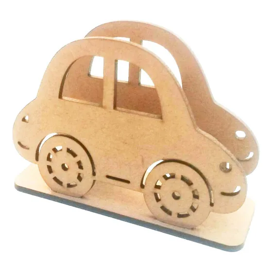 10 Porta Guardanapo Mesa Carrinho Carro Mdf Fusca 2 Genitori