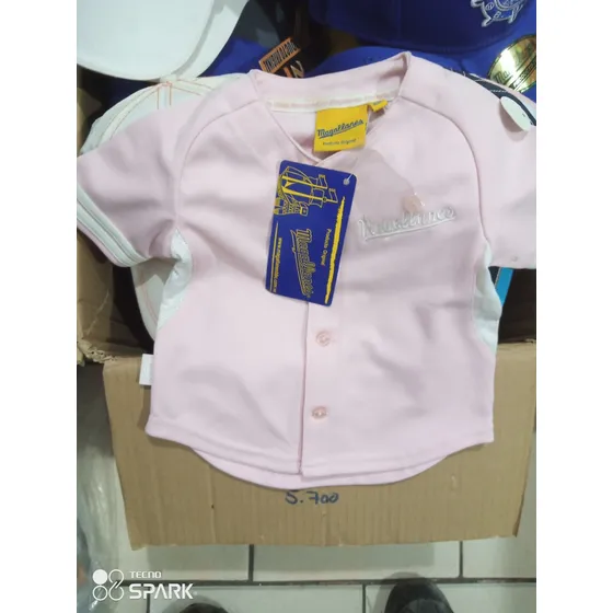 Camisas De Los Navegantes Del Magallanes Rosadas Para Bebé 