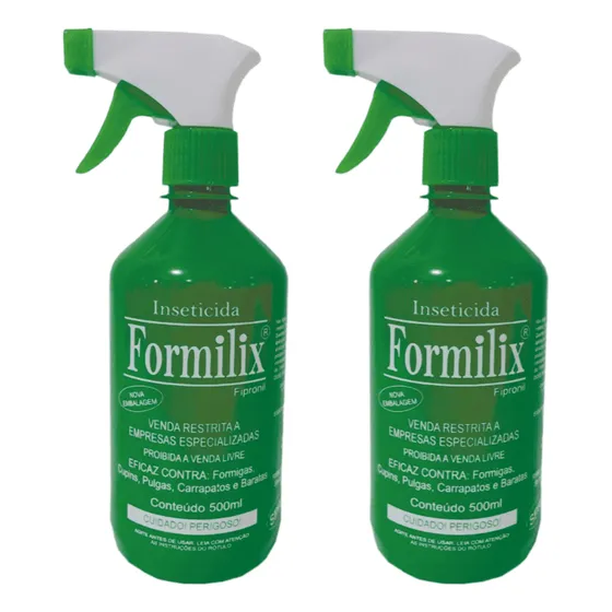 Formilix Com Válvula Gatilho 500ml 2 Unidades Pronto Uso
