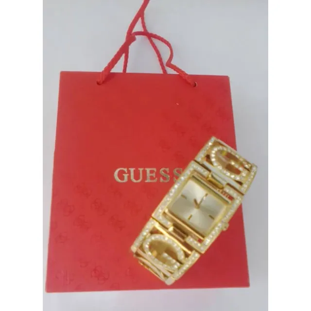 Reloj Guess Pulsera Dama Con Incrustaciones De Swarovski