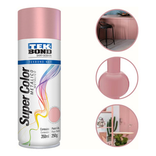 Tinta Super Color Cores Metálica 350ml / 250g Tek Bond Tinta Super Color Cores Metálica 350ml / 250g Tek Bond
