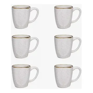 Conjunto De 6 Canecas Ryo Maresia 260ml Oxford Conjunto De 6 Canecas Ryo Maresia 260ml Oxford