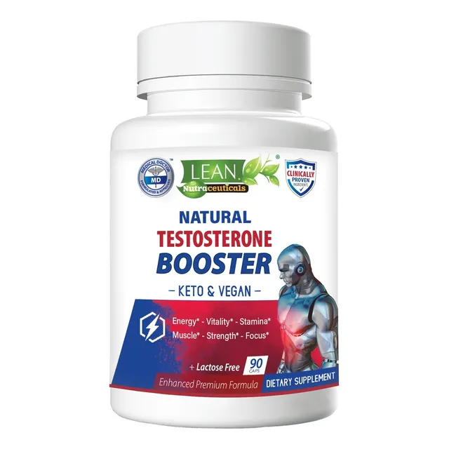 Potenciador De Testosterona Para Hombres - 90 Cápsulas
