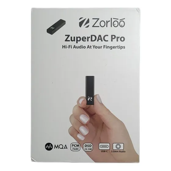 Dac/amp Zuperdac Pro Mqa De Zorloo (usb-c Y Usb)