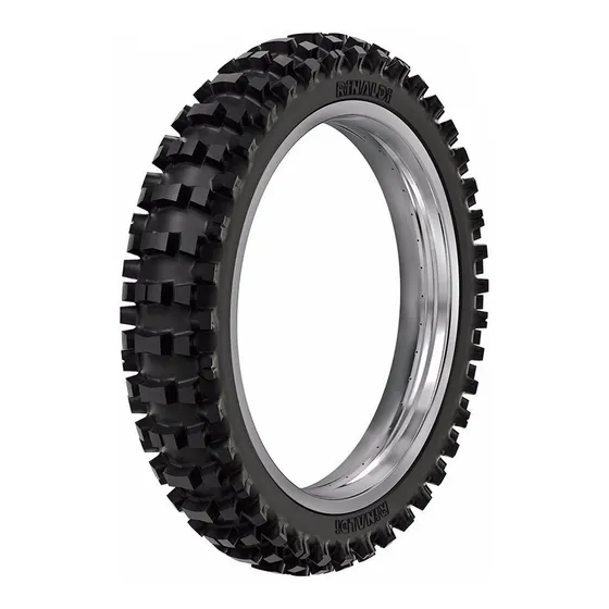 Pneu De Moto 110/100-18 Rinaldi Sr39 64m Tt Traseiro