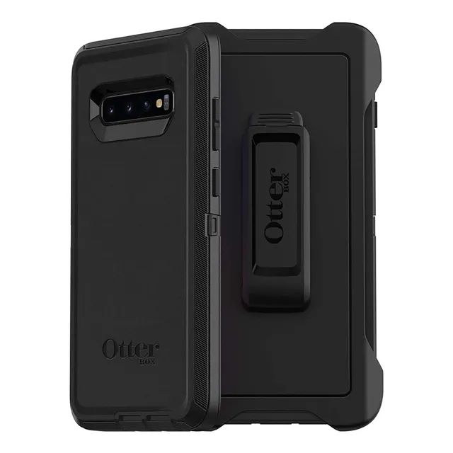 Defender Otterbox Para Samsung Galaxy S10+ - Negro + Clip