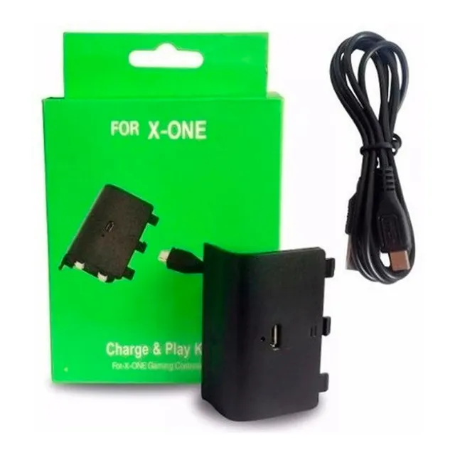 Bateria Para Control Xbox One Recargable Con Cable Usb