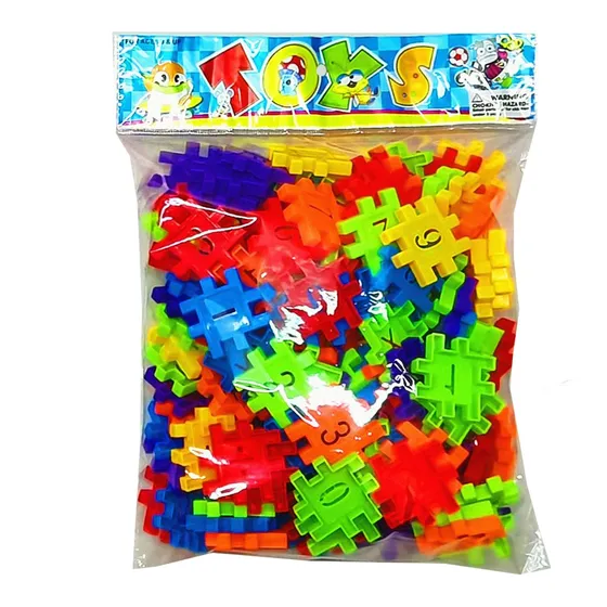 Bloques Chatos En Bolsa Didáctico
