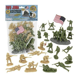 Bmc Ww2 Iwo Jima Plastic Army Hombres 32 Americanos Japonese Bmc Ww2 Iwo Jima Plastic Army Hombres 32 Americanos Japonese