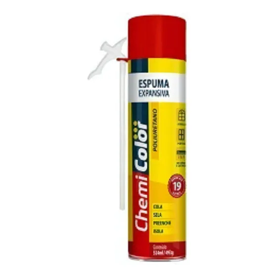 Espuma Poliuretano Expansiva 500ml Chemicolor