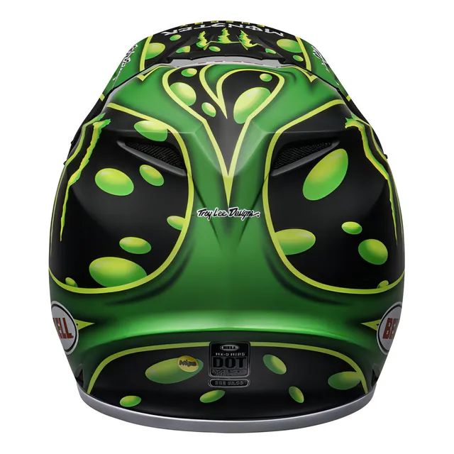 Capacete Motocross Bell Mx-9 Mips Showtime Monster Energy Tamanho Do Capacete 62 Cor Verde