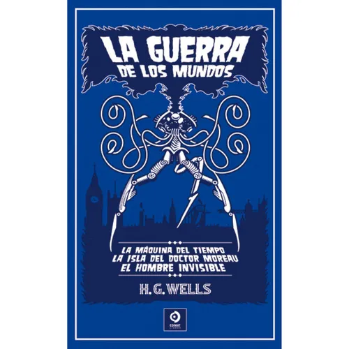 La Guerra De Los Mundos / La Maquina Del Tiempo, De Wells, H. G.. Editorial Edimat Libros, Tapa Dura, Edición 1 En Español, 2022