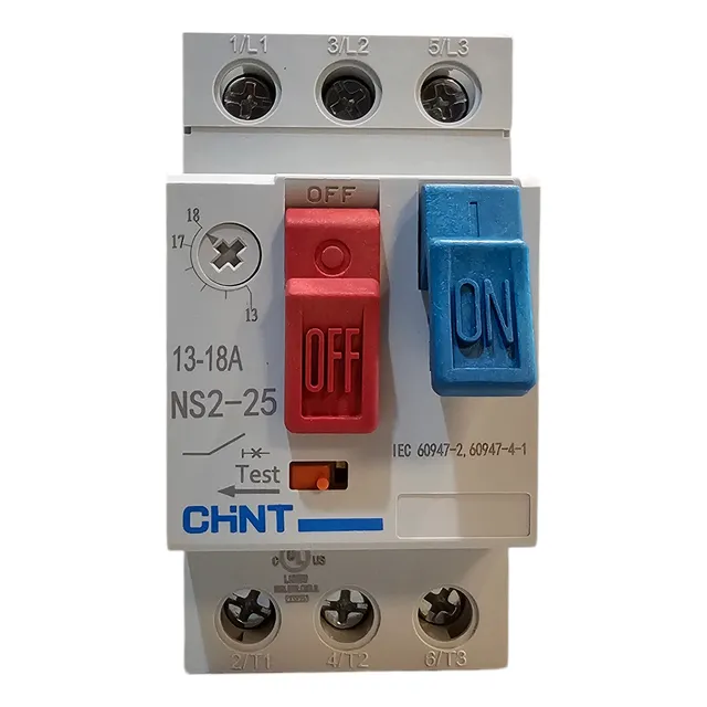 Guarda Motor 13-18 Amp Marca Chint Modelo Ns2-25/180