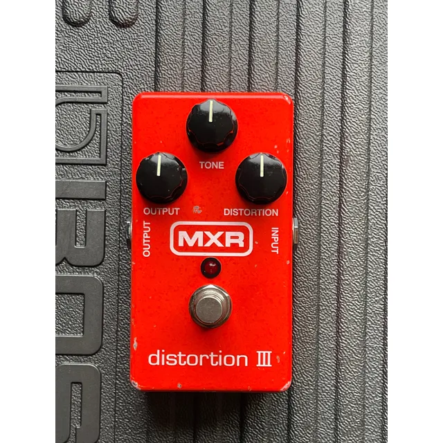 Pedal Mxr M 115 Distortion Iii Dunlop M115 Color Rojo