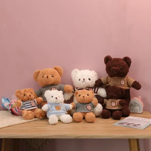 FENYW Set De Peluche Capybara Con Ropa Y Accesorios – 8 Piezas, Súper Suave, Ideal Para Regalar Y Decorar (marrón, 23 Cm)