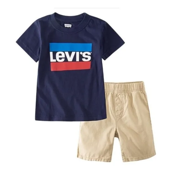 Conjuntos De Niño Marca Levis Original Talla 6