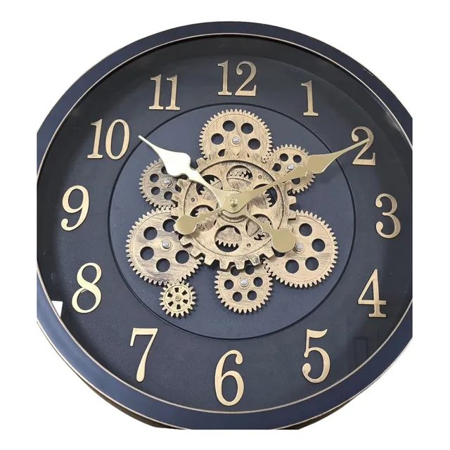 Reloj De Pared C/m De Engranajes