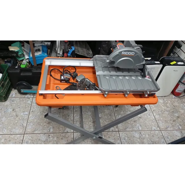 Mesa De Corte Cortar Cerámica Piso Piedra Ridgid Asch