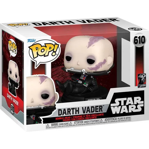 Darth Vader Funko Pop Star Wars 610 Unmasked