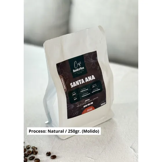 Café De Especialidad Cafébooksflea Ceni, Natural Molido 250g