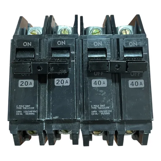 Breaker 2 Polos 20amp Y 40amp Superficial Sea Star
