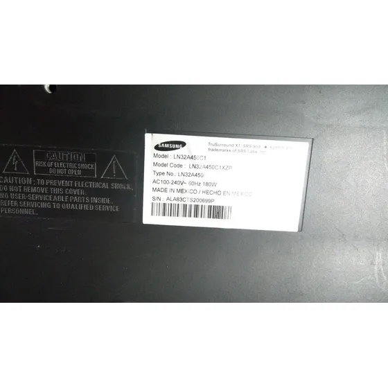 Tv Samsung Para Respuesto Modelo Ln32a450