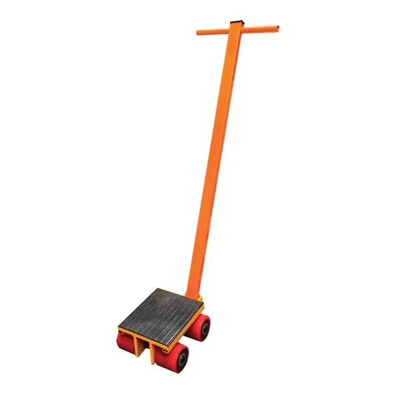 Patin /carga Con Maneral Giro 180° Cap 6 Ton. Con 4 Ruedas 