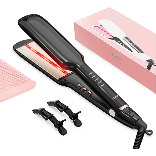 Plancha de cabello Esyest ES-WS1 negra 127V