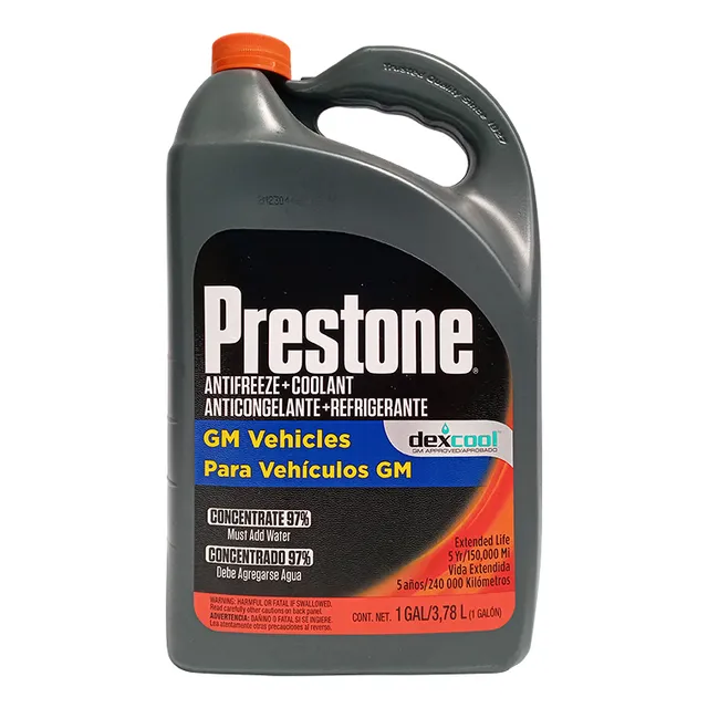 Anticongelante Prestone Naranja Concentrado (3.78l) Dexcool