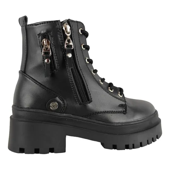 Botin De Cordones Y Plataforma Plano, Valery