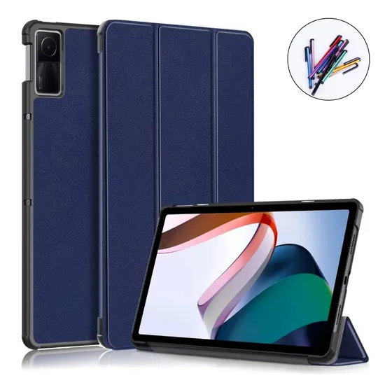 Capinha Couro Para Tablet Xiaomi Redmi Pad 10.6 2022+ Caneta