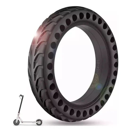 Neumático Para Scooter Xiaomi M365/ Muvter - 1 Rueda Solida