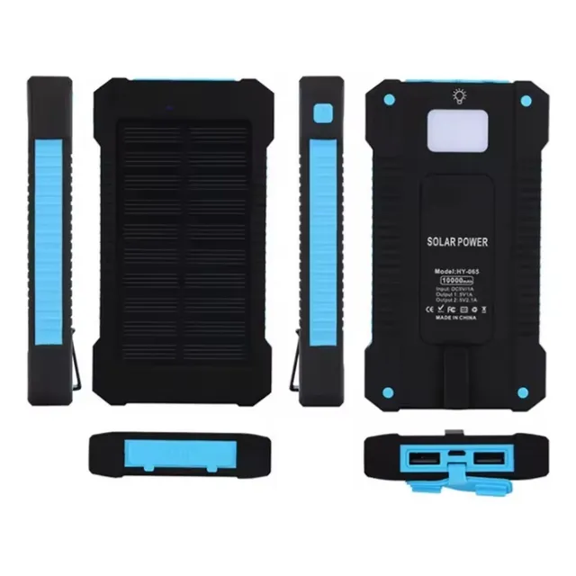 Power Bank, Cargador Solar 10000 Mah.  