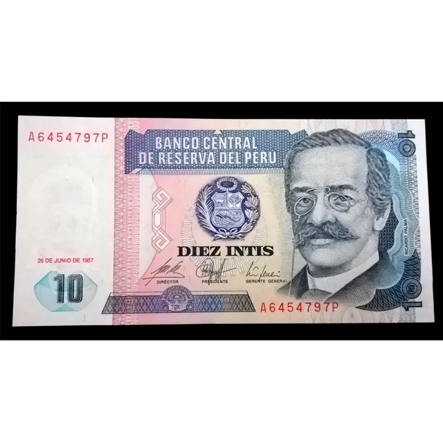 Intis De Colección, Billetes Nuevos Originales, P/unidad