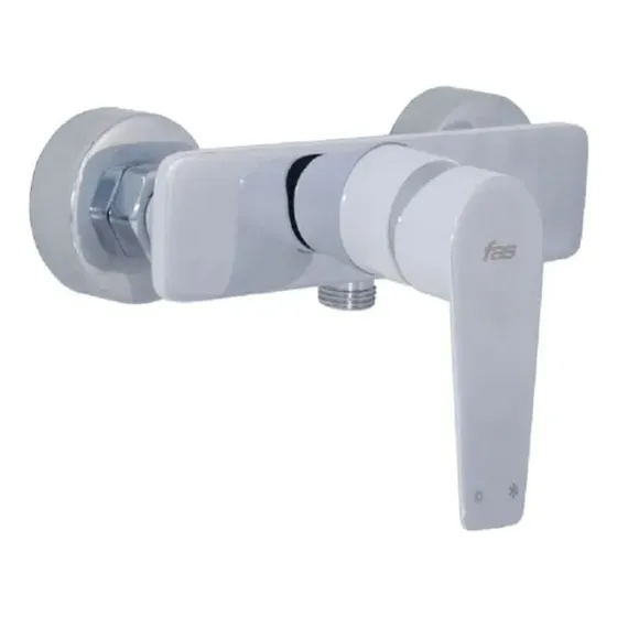 Monomando Ducha Duo Bianco Fas