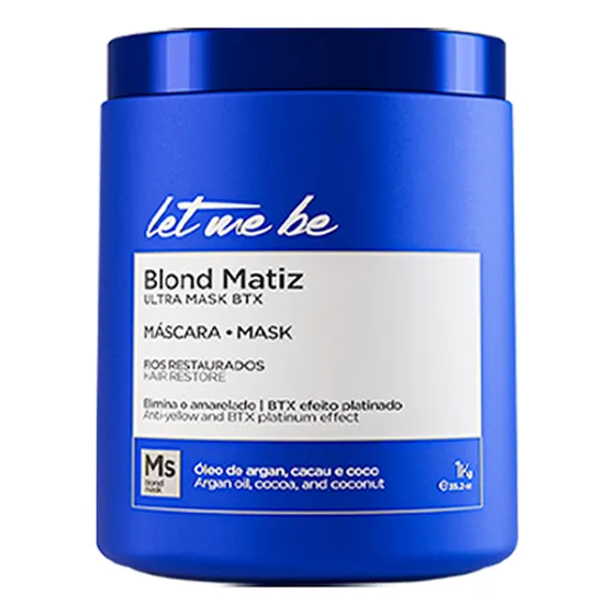 Let Me Be B-btox Blond Máscara Matizadora Prosalon 1kg