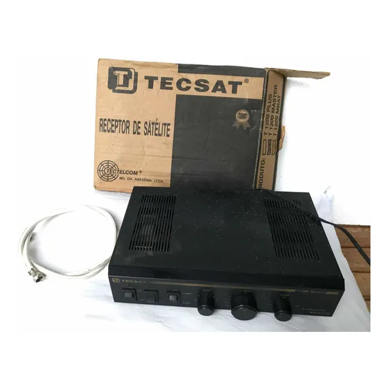 Receptor Analógico Manual T1200 Tecsat Ligando