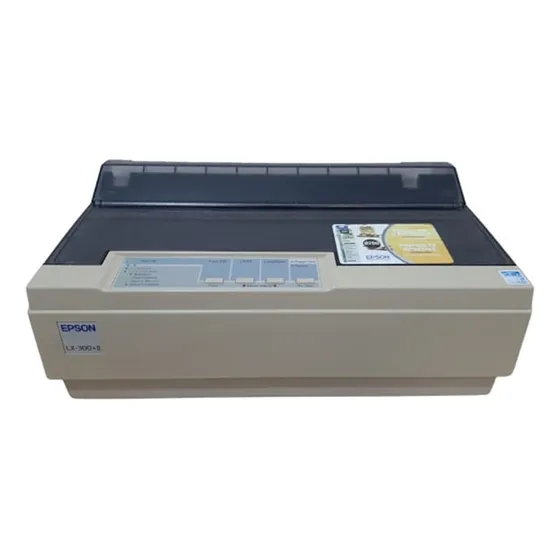Impressora Matricial Epson Lx 300 + Ii Usb Com Tampa E Fita
